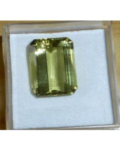 Heliodore faceted, 15 mm, Namibia