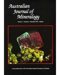 Australian Journal of Mineralogy subscription for 2 issues including postage