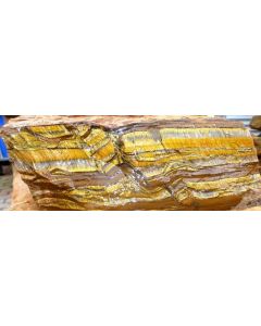 Tiger eye, tiger iron; parallel banded, South Africa; 1 kg
