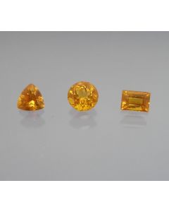 Chondrodite facetted 5.5x5 mm, Afghanistan