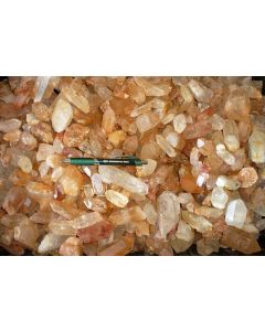 Mountain Quartz (X), clear crystals, Zambia, 100 kg