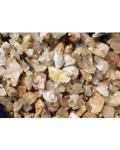 Mountain Quartz (Lodolite), clear, pieces, Zambia, 1 kg