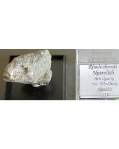 Rhodochrosite xx; Aris Quarry, Windhoek, Namibia; KS