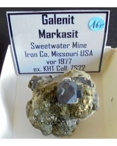 Galena xx; Sweetwater Mine, Joplin, Iron Co., MO, USA; KS