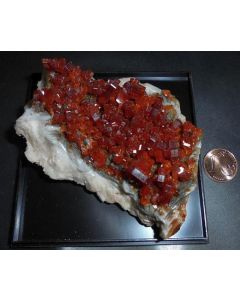 Vanadinite xx; Mibladen, Midelt, Morocco; HS