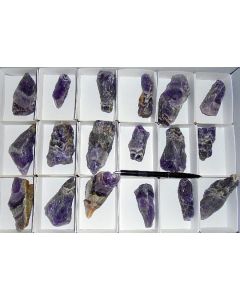 Amethyst (Chevron), Tanzania, 1 flat