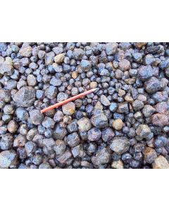 Garnet, Almandine (2 - 10 cm) crystals, Jaipur, India, 100 kg