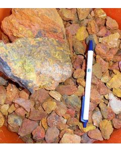 Realgar + Orpiment, Getchell Mine, NV, USA, 1 kg