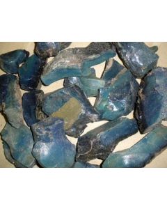 Blue agate (700 year old antic slag) Harz Mtns. Germany (1st choice, blue) 100 kg