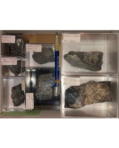 Aris, Windhoek, Namibia; small collection of well identified specimen; 1 lot of 7 specimen