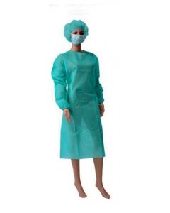 Protective suit, medical grade (operation suit) as protection for stone dust