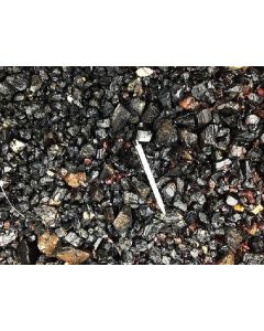 Schorl (black tourmaline) crystal parts, Tanzania, 1 kg