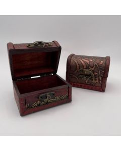 Treasure box, pirate chest, 1 piece