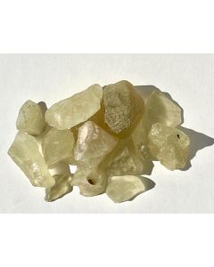 Lybian Desert Glas (Tektite); Libya, pieces 1-5cm; priced per 1 g