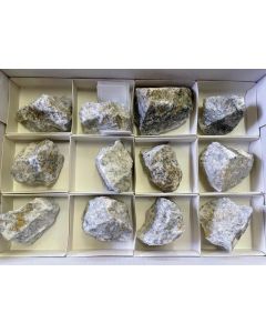 Norbergite (UV!); Sterling Hill, New Jersey, USA; 1 flat