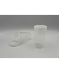 Screw Cap Jar; 8,5 x 4,2 cm, transparent; 10 piece