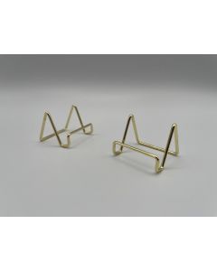 Metal display stand; gold, 035 x 030 x 040 mm; 1 piece