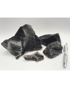 Obsidian, silver obsidian; Armenia; 1 kg