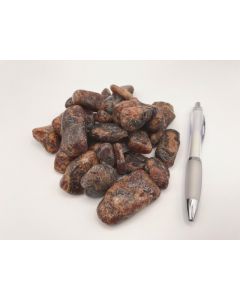 Hessonite, Garnet; gemmy, Tanzania; 1 kg 