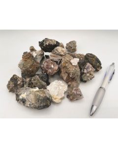 Tourmaline + Lepidolite; multicolour, Madagascar; 1 kg