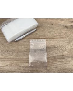 Zip lock bags; 80 x 120 mm; 100 pieces. Made in Germany (!)