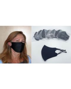 Medical face protection mask; made of nano-fibres; 10 pieces