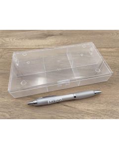 Set case; 6 compartments, small, stackable; 1 piece