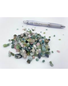 Verdelite, Rubellite, Indicolite – Tourmaline; Kunar, Afganistan; 100 g