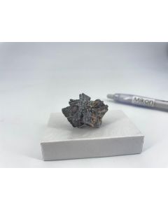 Copper pseudomorph; #5, azurite after nat. copper, Silver City, New Mexico, USA; Min