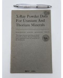 X-Ray Powder Data, for Uranium and Thorium Minerals