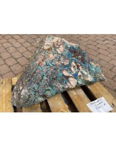 Shattuckite; Namibia; 1 block with approx. 60 kg
