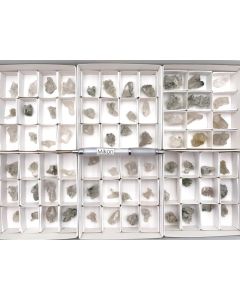 Mountain crystal xx, smoky quartz xx, chlorite; brighter crystals and crystal groups, Zinggenstock, Switzerland, from the Strahler Rufibach; 1 flat