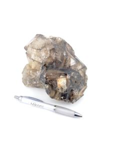 Smoky quartz, window crystal group; single piece, Brandberg, Namibia; Small cab