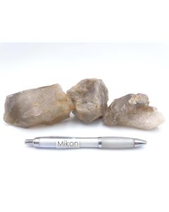 Smoky quartz; lighter Pieces, Mzimba, Malawi; 1 kg