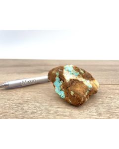 Turquoise; gem quality, Armenia; Scab, single piece