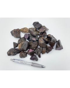 Purpurite, Heterosite; not washed!, Sandanab, Namibia; 10 kg