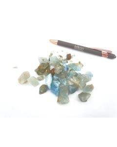 Beryl, aquamarine; selected, Zambia; 100 g