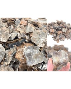 Muscovite, mica; small plates, unwashed, Madagaskar; 10 kg 