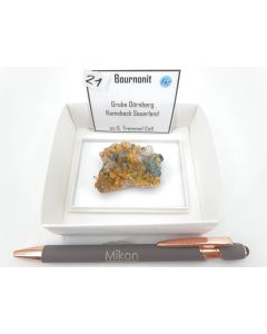 Bournonite xls; Mine Dörnberg, Ramsbeck, Sauerland, Germany; Gerd Tremmel collection; KS