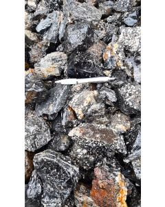 Snowflake Obsidian; Java, Indonesia; 100 kg