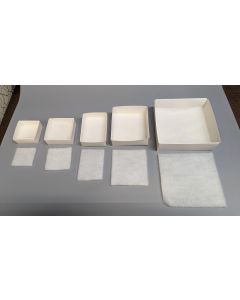 Cotton Inlays. Precut, 35 per flat, 20 flats (700 pcs) 12mm thick