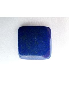 Lapis Lazuli square cabochon approx. 10mm, Afghanistan