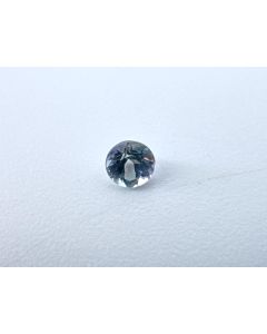 Tanzanite round faceted approx. 3 mm, Tanzania