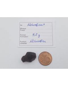 Columbianit (Tectite); Columbia, piece 2,3 cm; 1 piece with 4,8 g