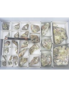 Junitoit xls, Sauconite; Christmas Mine, AZ, USA; 1 unique flat