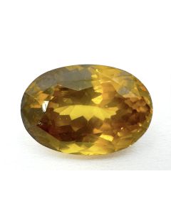 Zircon facetted 15x10 mm, Sri Lanka