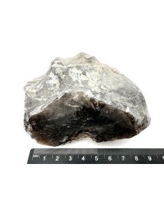 Obsidian (Silver Obsidian); Armenia; Scab