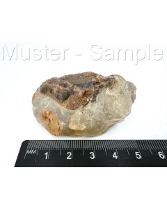 Quartz (with very fine actinolite inclusions), Itremo, Madagascar, Min