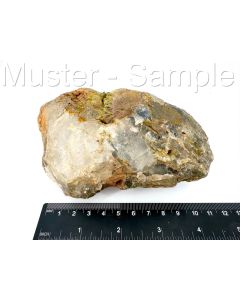 Quartz (with very fine actinolite inclusions), Itremo, Madagascar, Cab