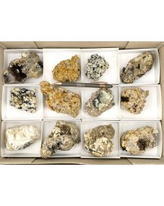 Zircon xls, Pyrochlore etc. xls; Mt. Malosa, Zomba, Malawi; 1 unique flat (540)